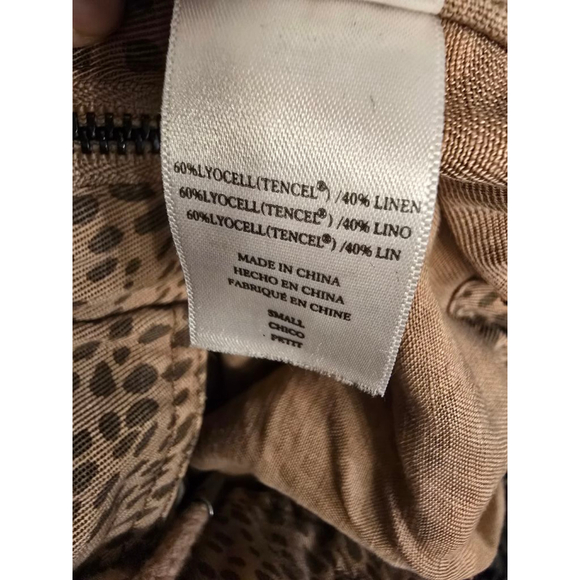 Rails Tawny Leopard Print Jacket Size Small - Picture 14 of 14